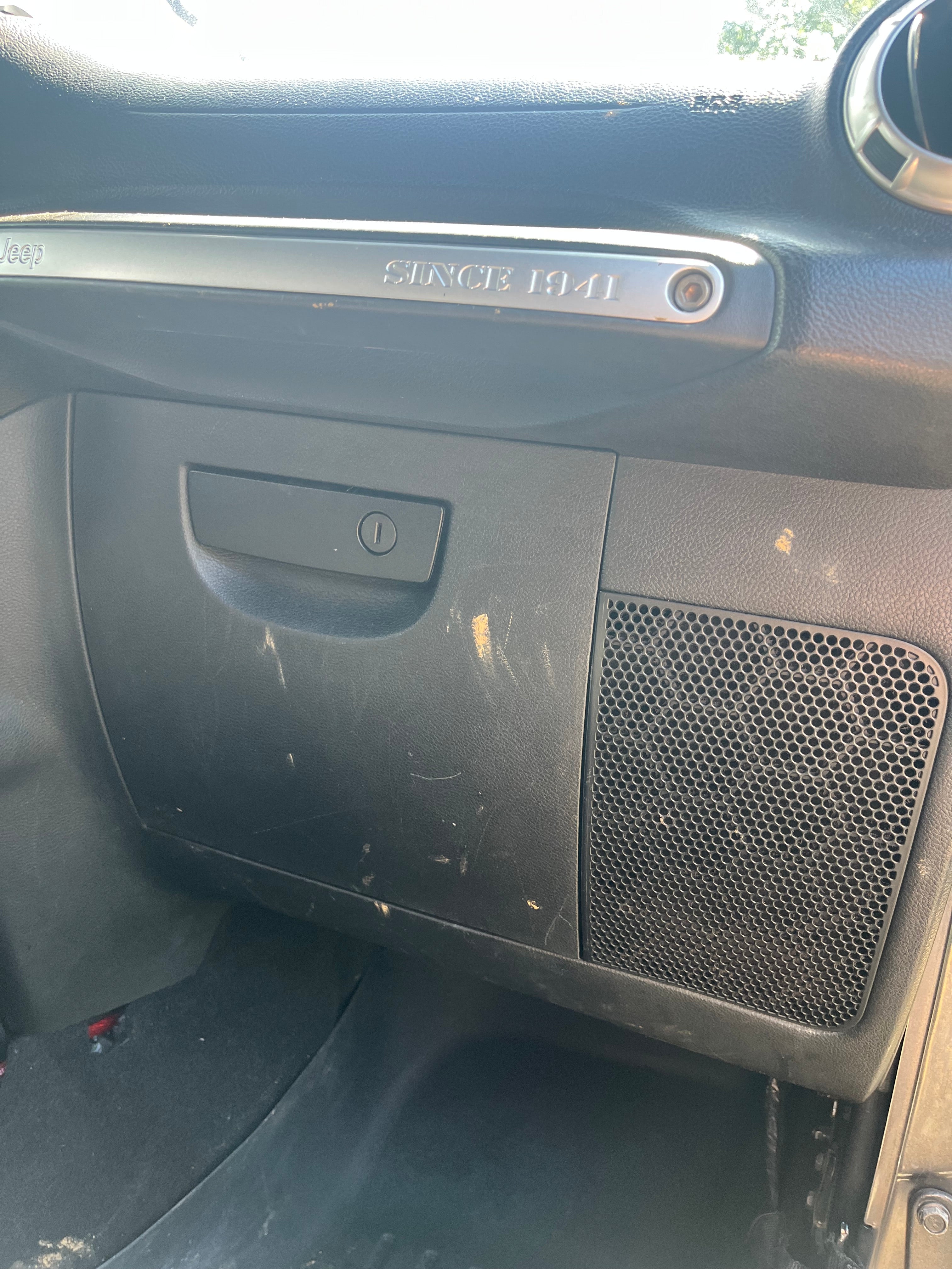 Small Car Interior Detail